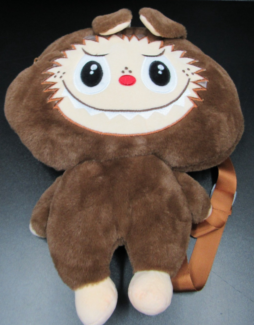 Popmart Labubu Monsters Backpack Cute Fluffy Soft